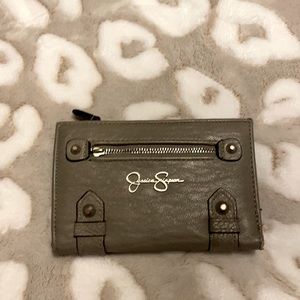 Beautiful, brown, Jessica Simpson wallet!